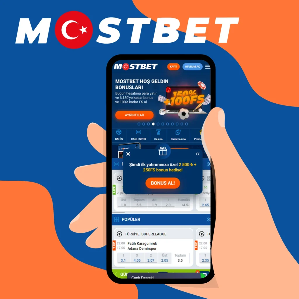 Mostbet Design And Interface TR